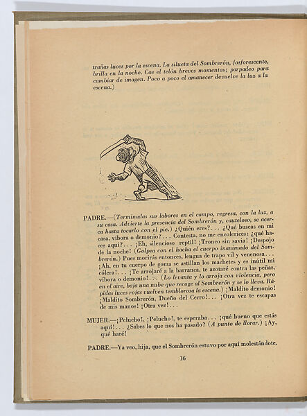 El sombrerón, Bernardo Ortiz de Montellano (Mexican, 1899–1949), Book with proof sheets and original drawings by Alfredo Zalce
