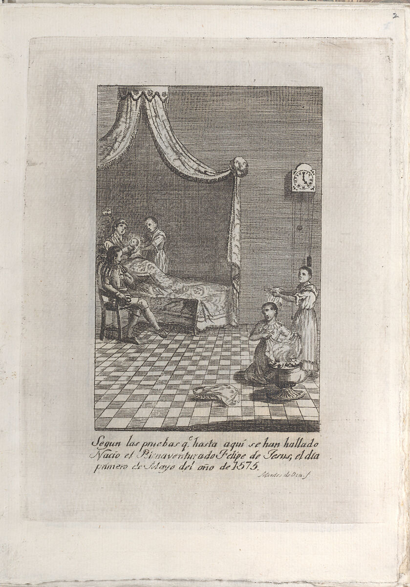 Vida de Felipe de Jesus protomartir de Japón y patrón de su patria México, José María Montes de Oca (Mexican, active 1801–1806), Engravings