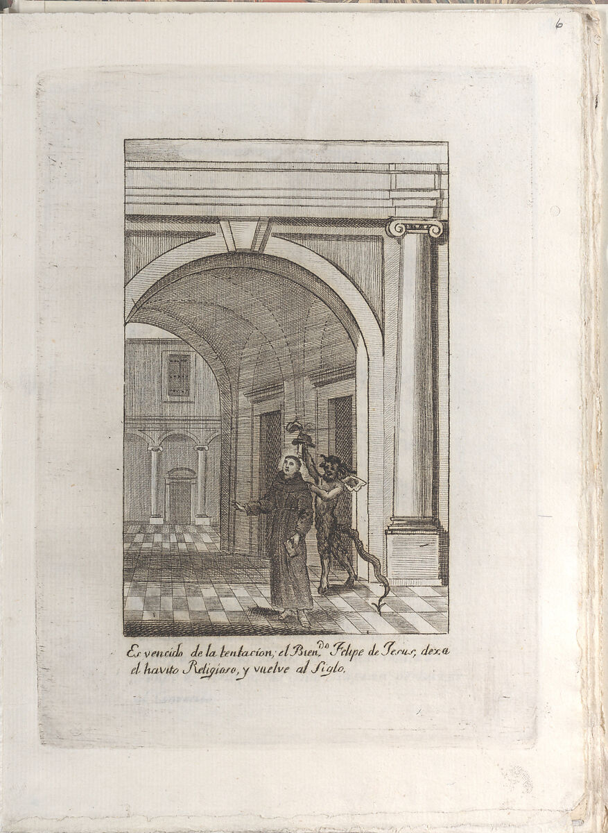 Vida de Felipe de Jesus protomartir de Japón y patrón de su patria México, José María Montes de Oca (Mexican, active 1801–1806), Engravings