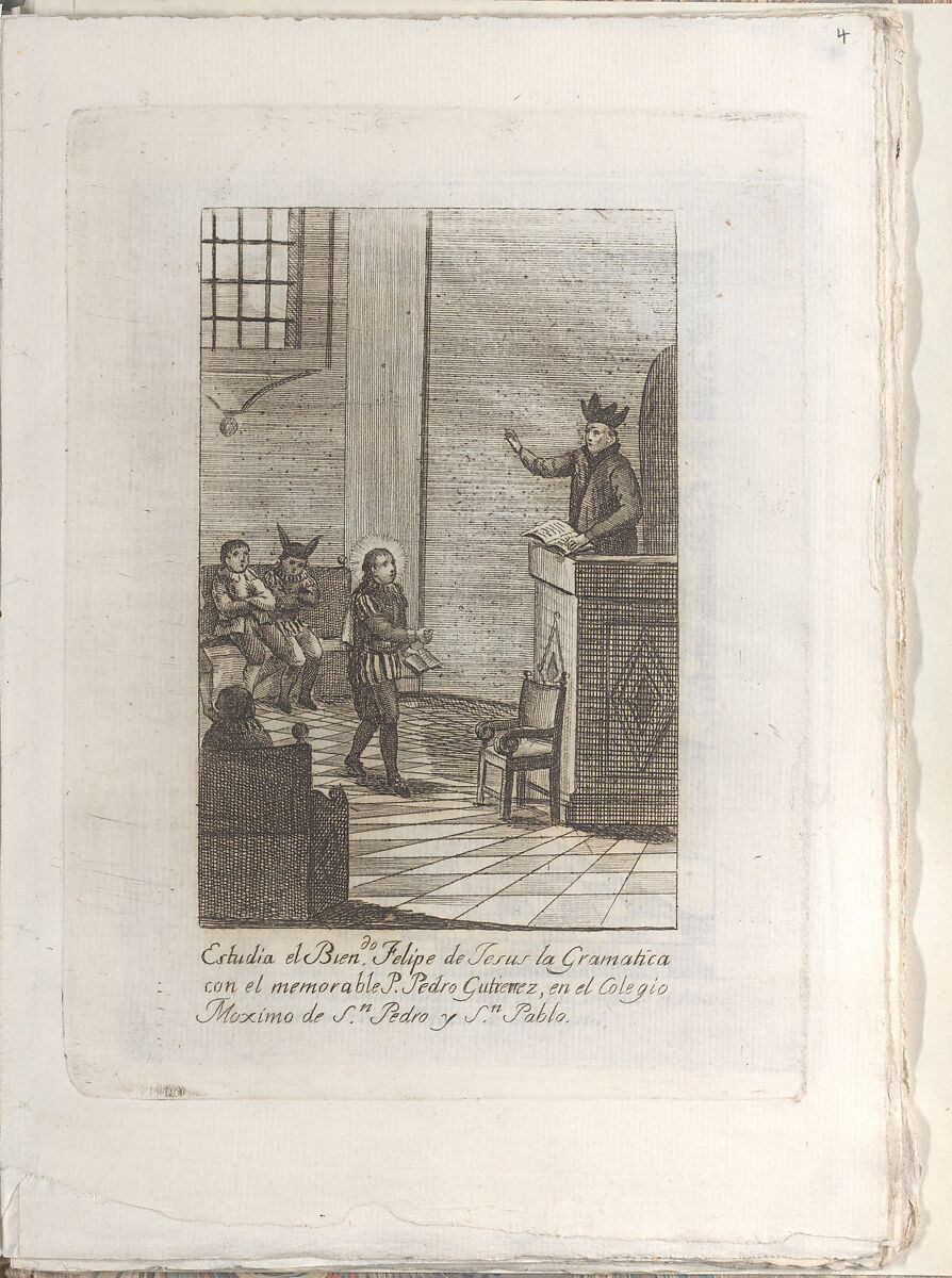 Vida de Felipe de Jesus protomartir de Japón y patrón de su patria México, José María Montes de Oca (Mexican, active 1801–1806), Engravings