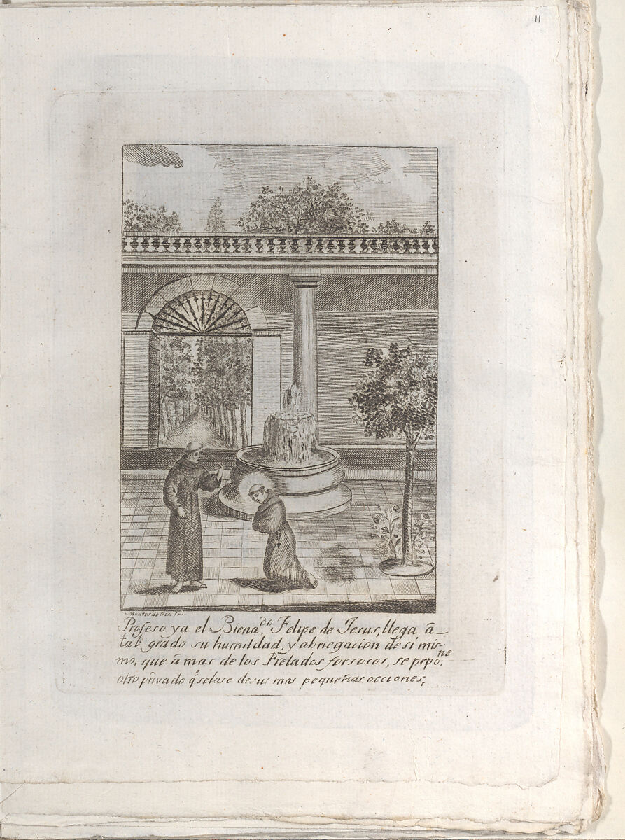 Vida de Felipe de Jesus protomartir de Japón y patrón de su patria México, José María Montes de Oca (Mexican, active 1801–1806), Engravings