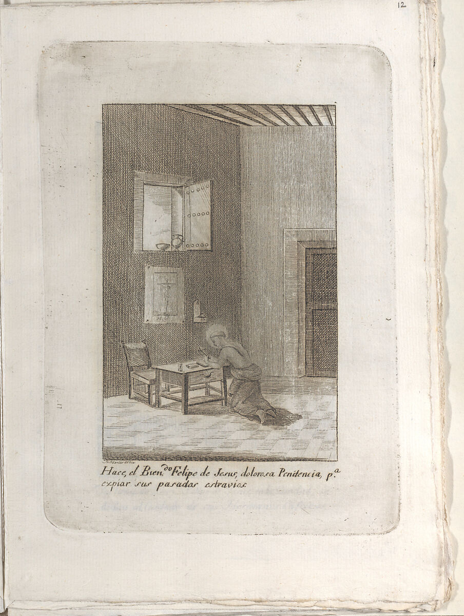 Vida de Felipe de Jesus protomartir de Japón y patrón de su patria México, José María Montes de Oca (Mexican, active 1801–1806), Engravings