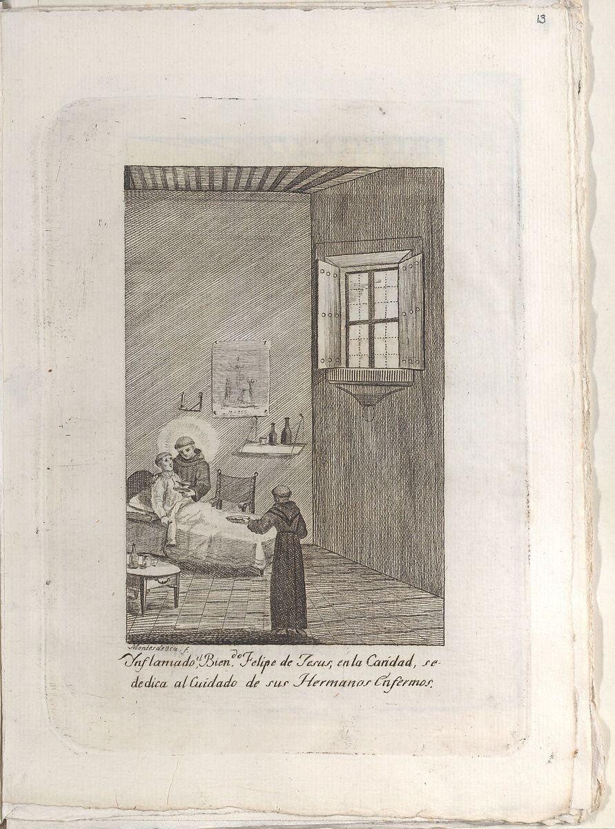 Vida de Felipe de Jesus protomartir de Japón y patrón de su patria México, José María Montes de Oca (Mexican, active 1801–1806), Engravings