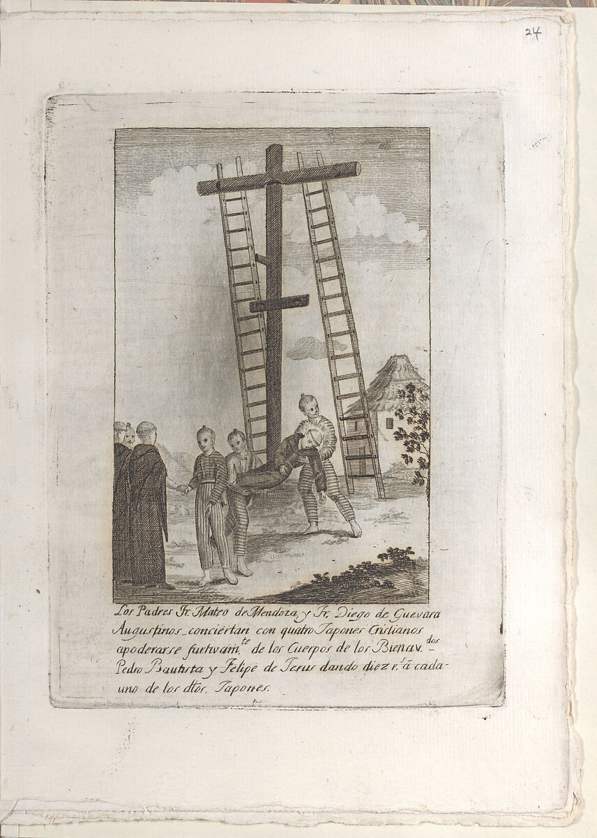 Vida de Felipe de Jesus protomartir de Japón y patrón de su patria México, José María Montes de Oca (Mexican, active 1801–1806), Engravings