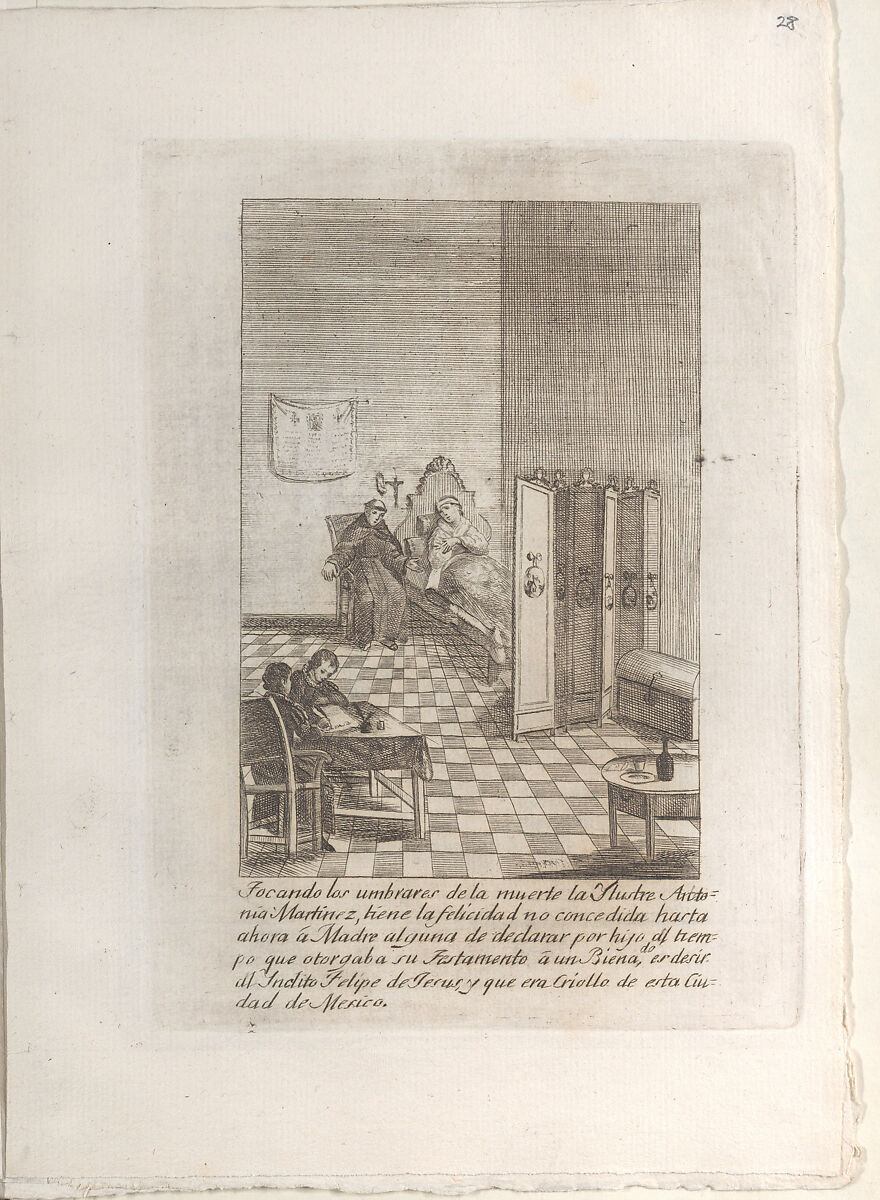 Vida de Felipe de Jesus protomartir de Japón y patrón de su patria México, José María Montes de Oca (Mexican, active 1801–1806), Engravings