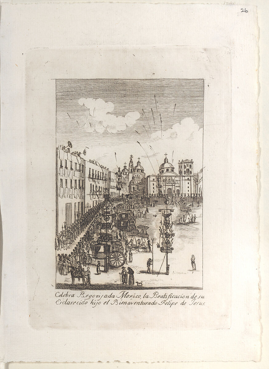 Vida de Felipe de Jesus protomartir de Japón y patrón de su patria México, José María Montes de Oca (Mexican, active 1801–1806), Engravings