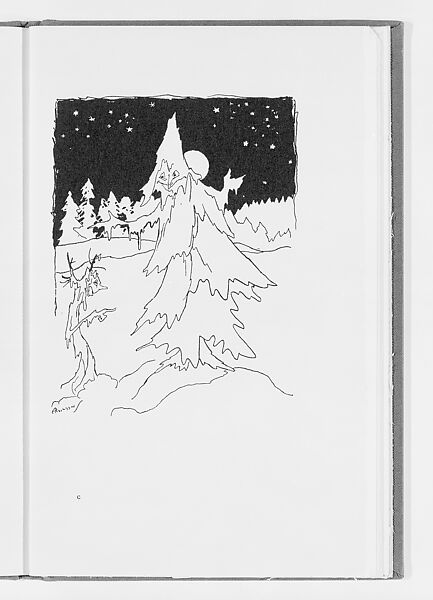 The Night Before Christmas, Arthur Rackham (British, London 1867–1939 Limpsfield, Surrey), Illustrations: photomechanical process