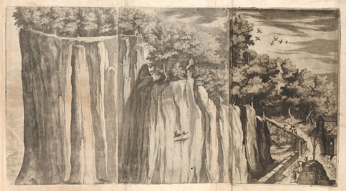 Descrizione del Sacro Monte della Vernia (Description of the Sacred Mount Alverno), Domenico Falcini (Italian, 1575?–1628, (active Siena)), Engraving