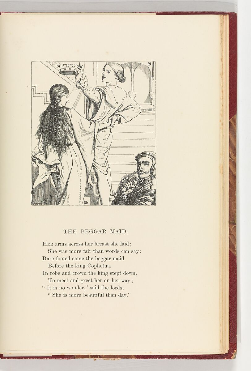 Poems by Alfred Tennyson, Alfred Tennyson (British, Somersby, Lincolnshire 1809–1892 Surrey), Illustrations: mezzotint, wood engraving
