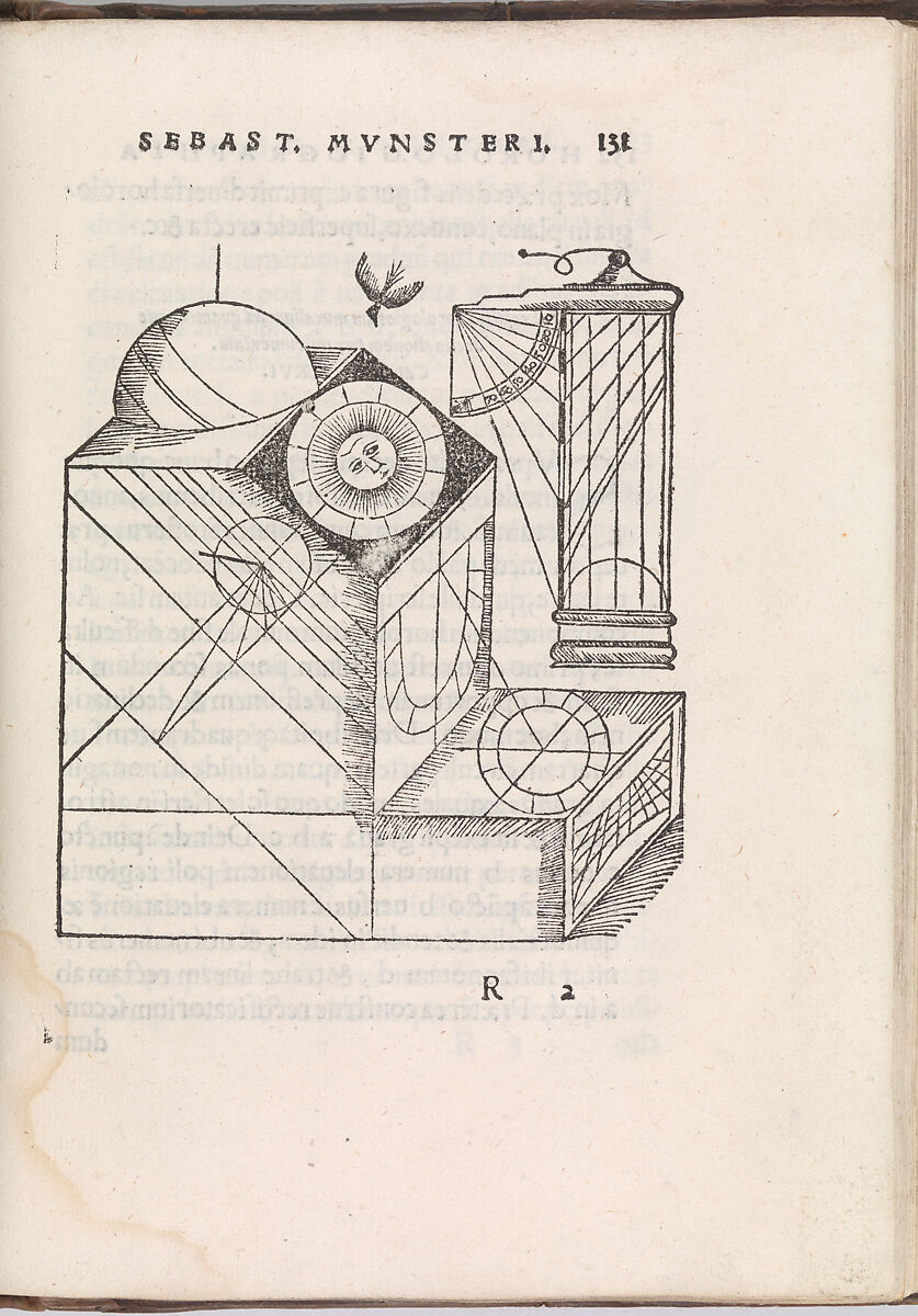 Horologiographia, post priorem aeditionem per Sebast. Munsterum, Sebastian Münster (German, Ingelheim 1488–1552 Basel), Woodcuts