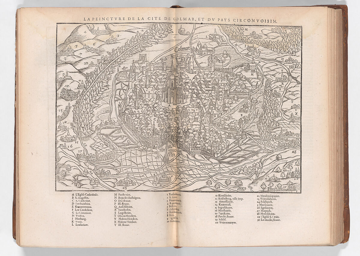La cosmographie universelle de tout le monde, volume 1, Sebastian Münster (German, Ingelheim 1488–1552 Basel), Illustrations: woodcut 
