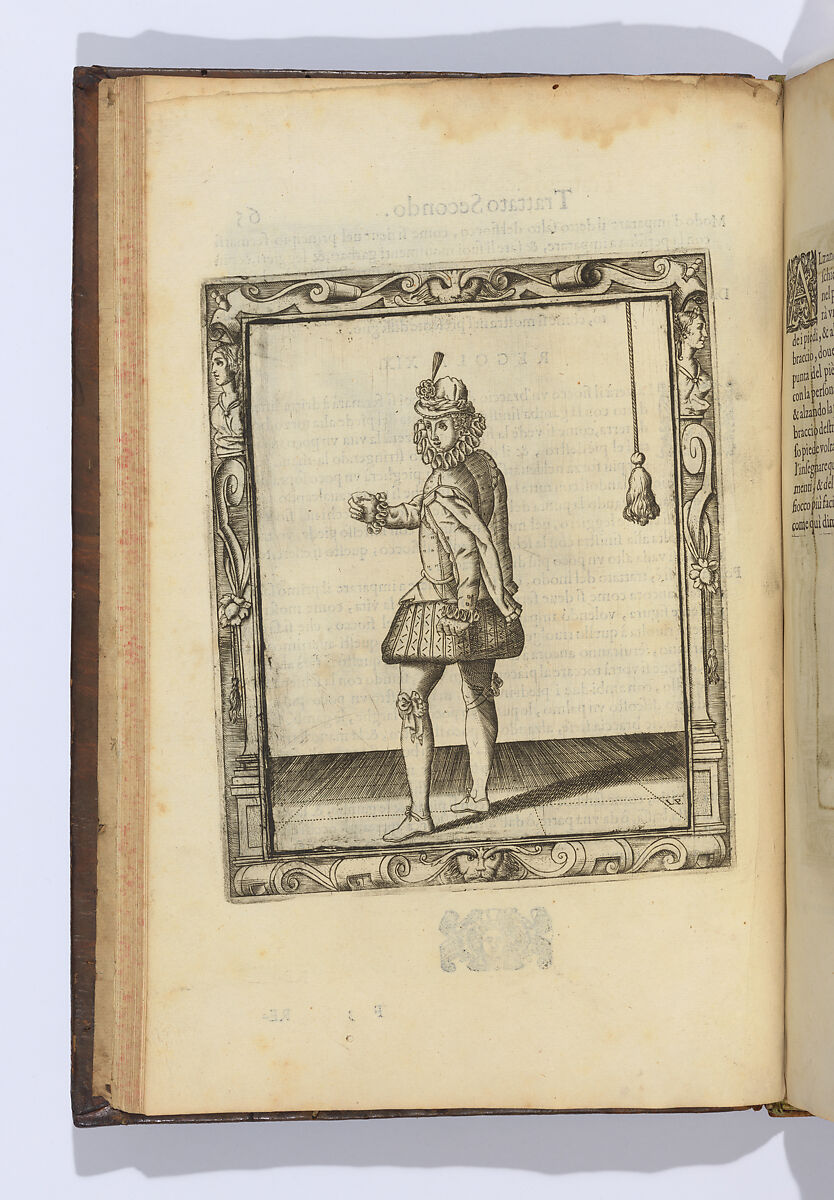 Nuove inventioni di balli, Cesare di Negri (Italian, 17th century), Etching