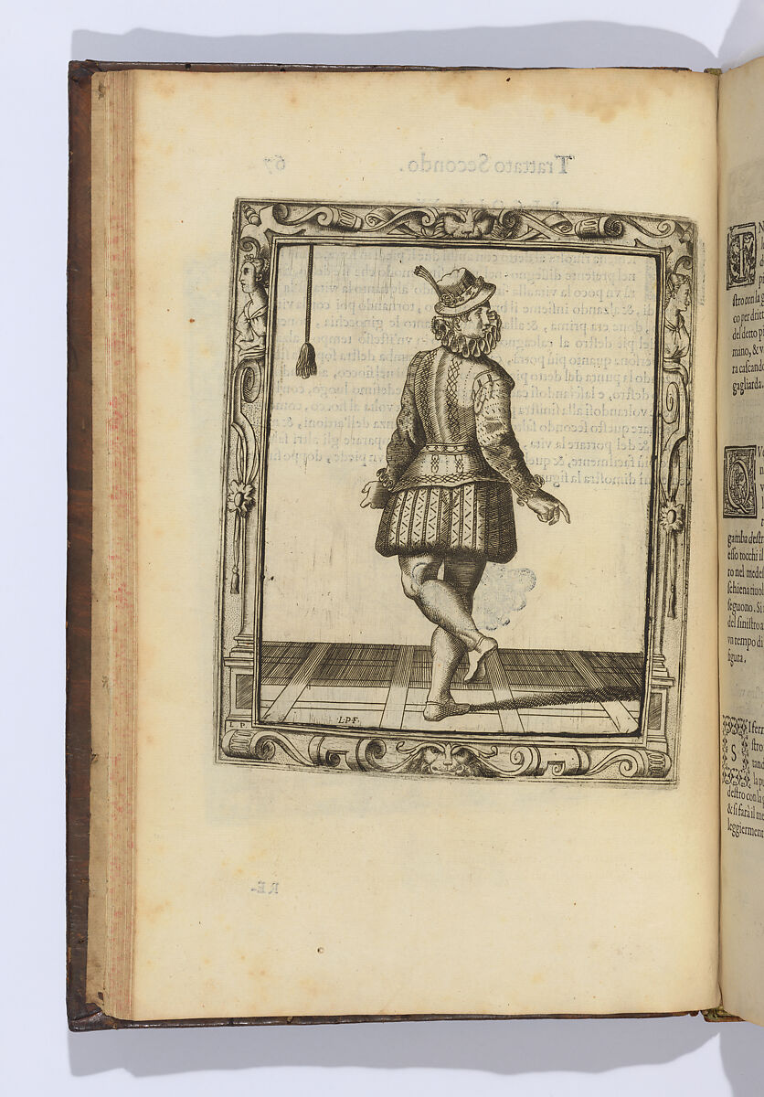 Nuove inventioni di balli, Cesare di Negri (Italian, 17th century), Etching