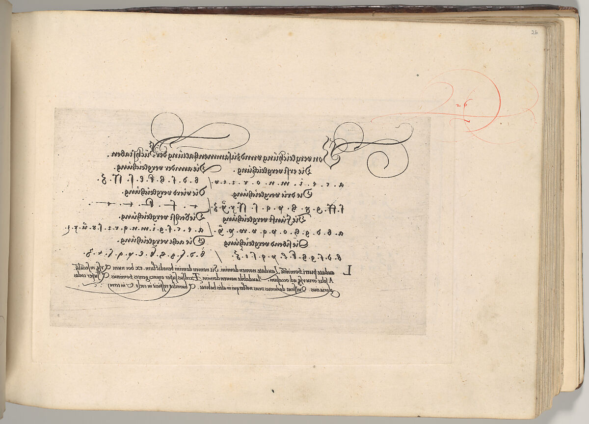 Writing Book (Eine Gute Ordnung und kurtze unterucht' [sic]), Johann Neudörffer the Elder (German, Nuremberg 1497–1563 Nuremberg), plates: etching, some hand colored, manuscript