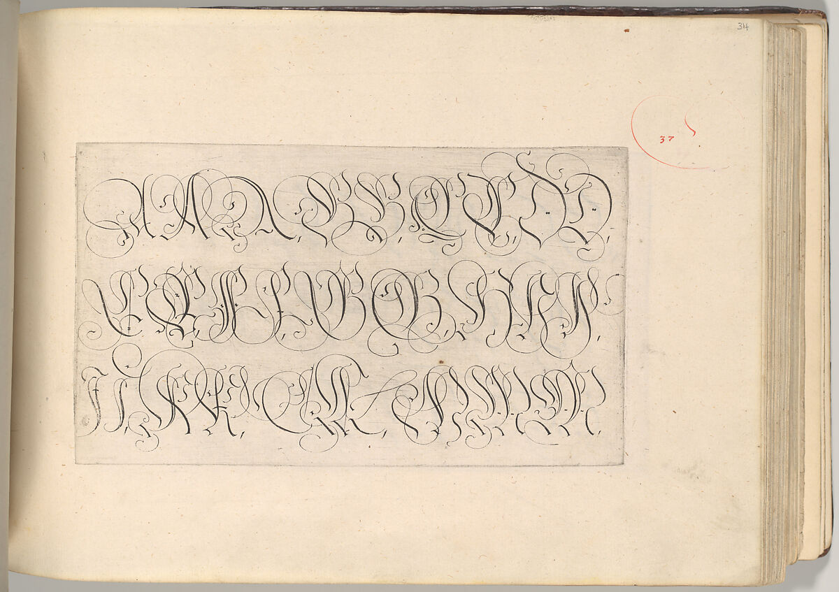 Writing Book (Eine Gute Ordnung und kurtze unterucht' [sic]), Johann Neudörffer the Elder (German, Nuremberg 1497–1563 Nuremberg), plates: etching, some hand colored, manuscript