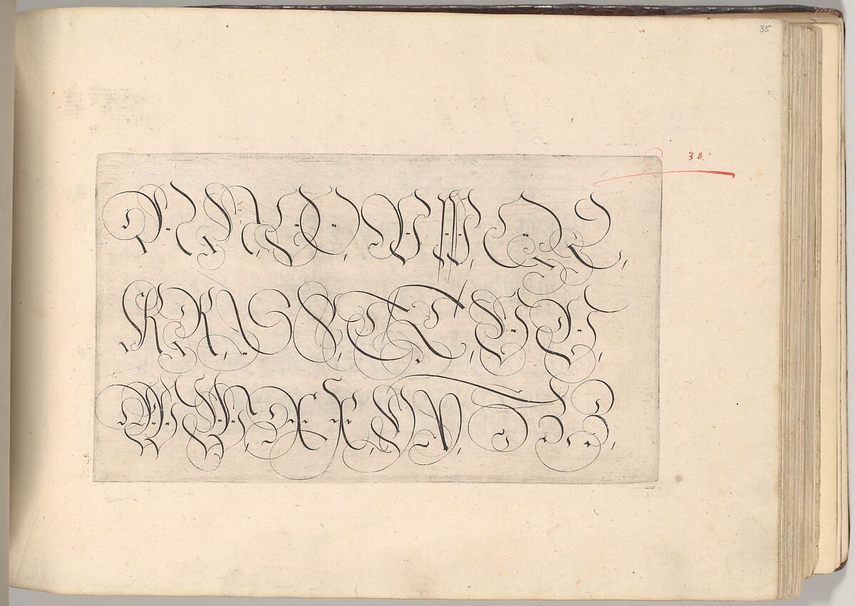 Writing Book (Eine Gute Ordnung und kurtze unterucht' [sic]), Johann Neudörffer the Elder (German, Nuremberg 1497–1563 Nuremberg), plates: etching, some hand colored, manuscript