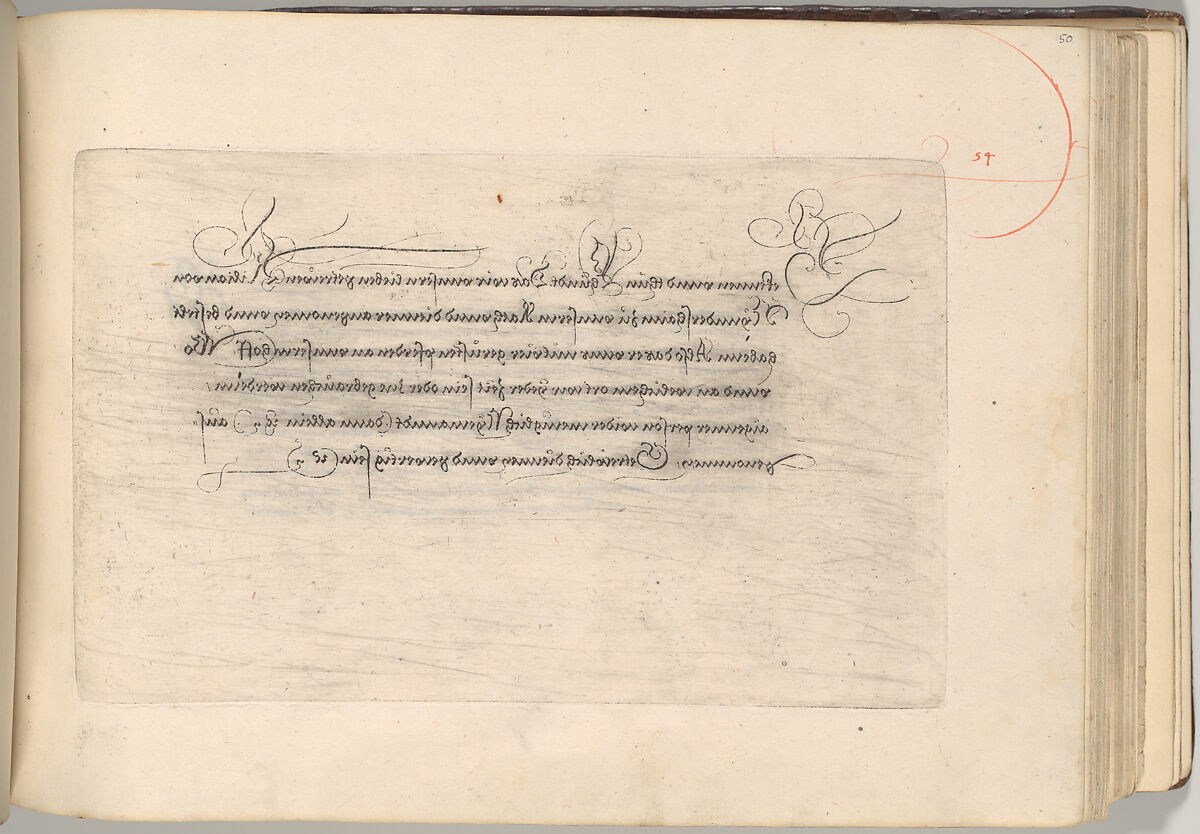 Writing Book (Eine Gute Ordnung und kurtze unterucht' [sic]), Johann Neudörffer the Elder (German, Nuremberg 1497–1563 Nuremberg), plates: etching, some hand colored, manuscript