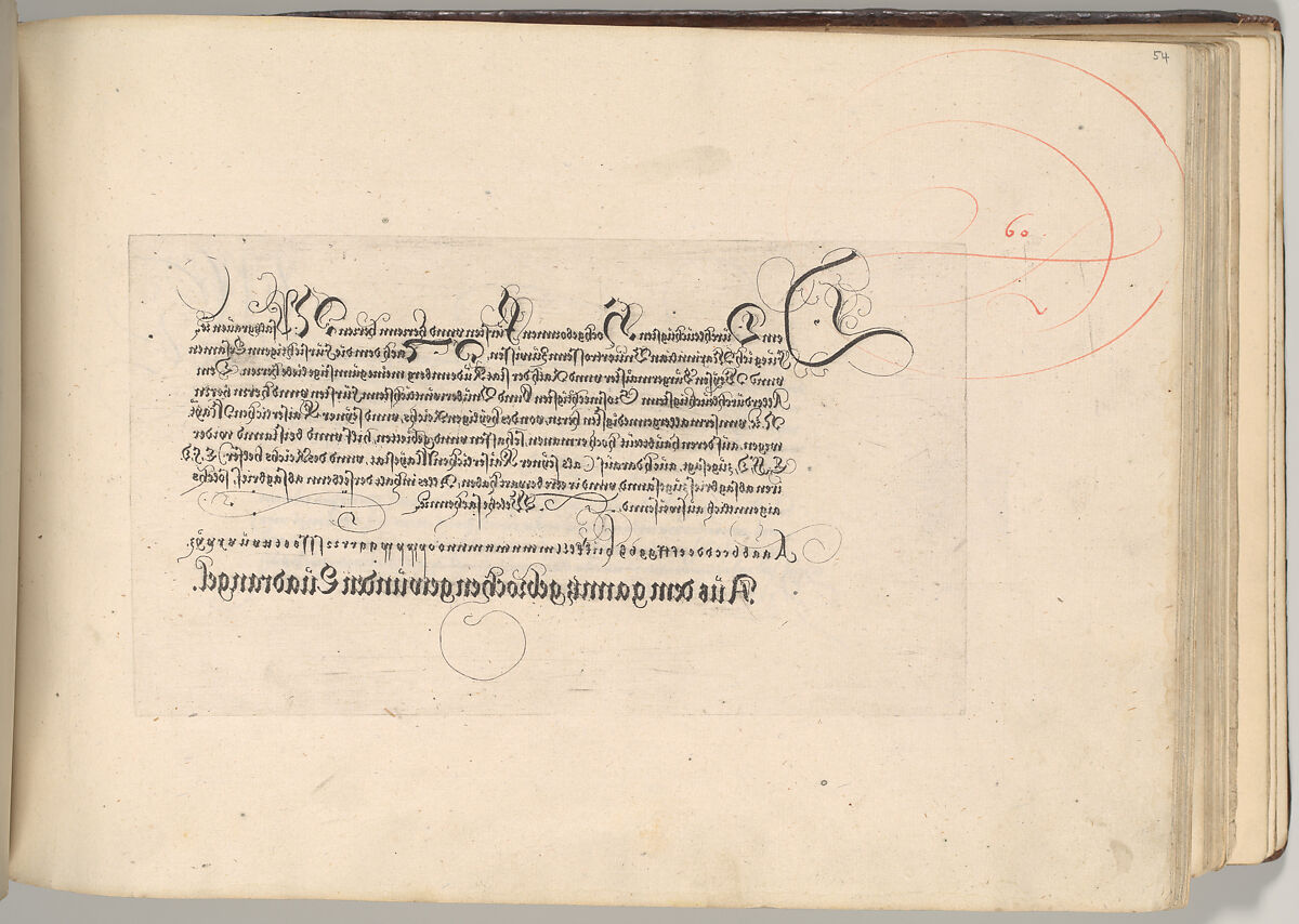 Writing Book (Eine Gute Ordnung und kurtze unterucht' [sic]), Johann Neudörffer the Elder (German, Nuremberg 1497–1563 Nuremberg), plates: etching, some hand colored, manuscript