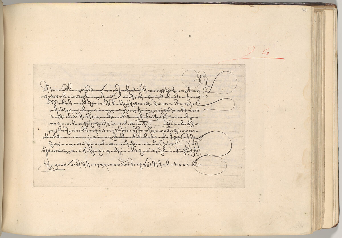 Writing Book (Eine Gute Ordnung und kurtze unterucht' [sic]), Johann Neudörffer the Elder (German, Nuremberg 1497–1563 Nuremberg), plates: etching, some hand colored, manuscript