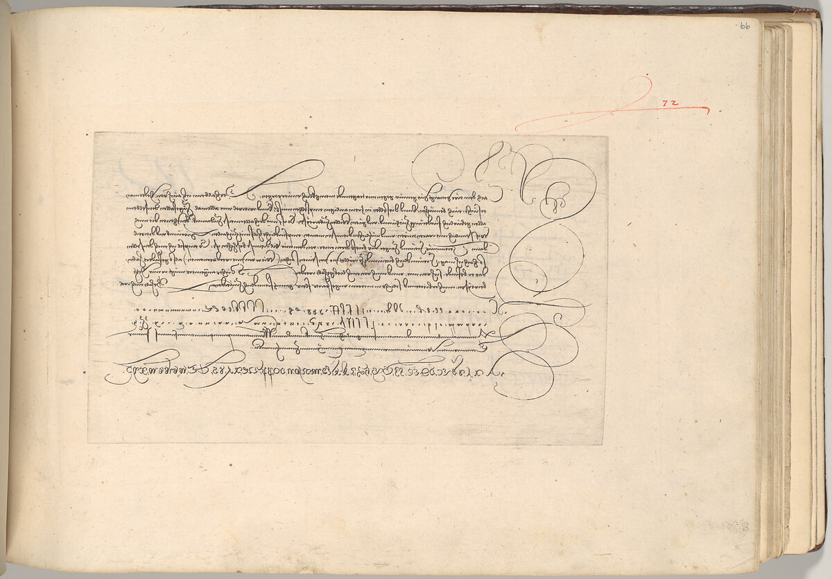 Writing Book (Eine Gute Ordnung und kurtze unterucht' [sic]), Johann Neudörffer the Elder (German, Nuremberg 1497–1563 Nuremberg), plates: etching, some hand colored, manuscript