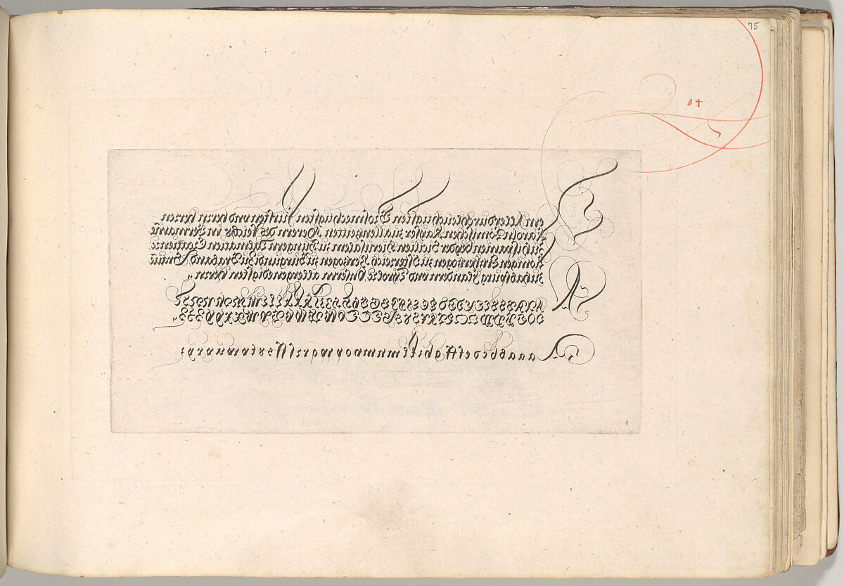 Writing Book (Eine Gute Ordnung und kurtze unterucht' [sic]), Johann Neudörffer the Elder (German, Nuremberg 1497–1563 Nuremberg), plates: etching, some hand colored, manuscript