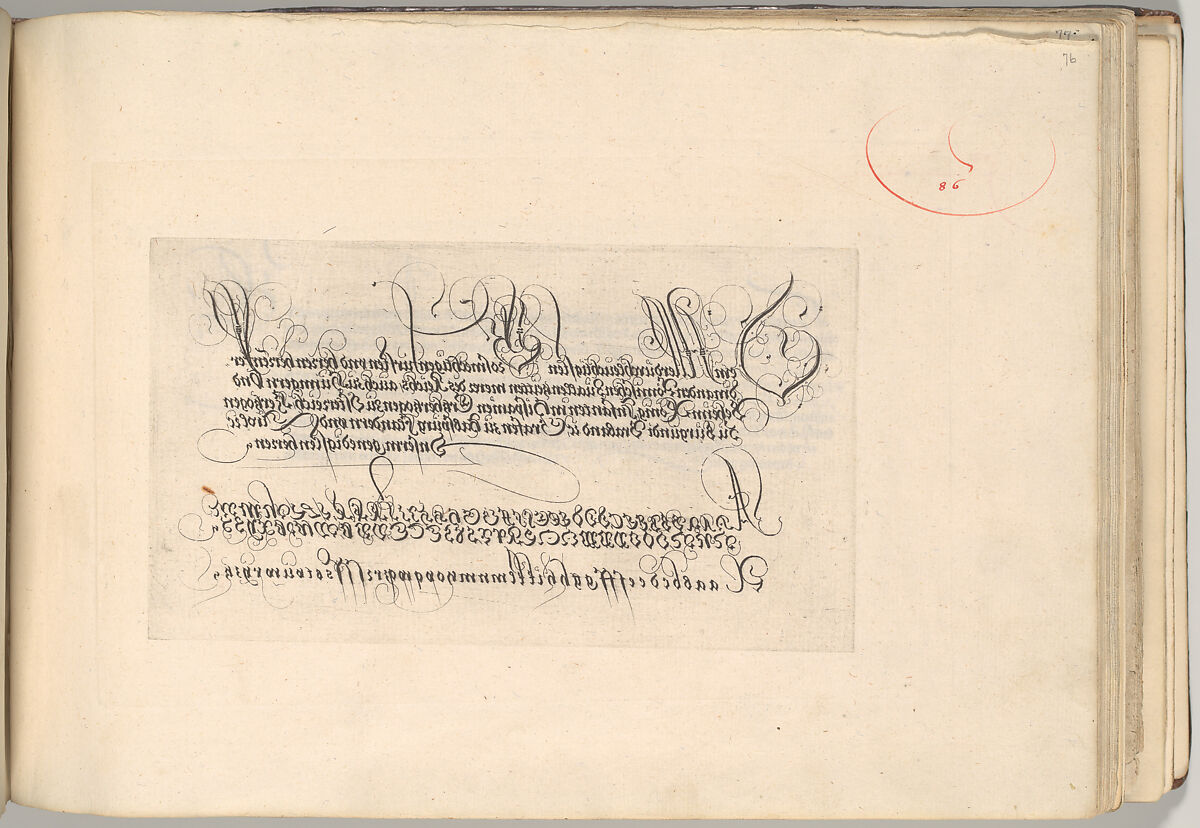 Writing Book (Eine Gute Ordnung und kurtze unterucht' [sic]), Johann Neudörffer the Elder (German, Nuremberg 1497–1563 Nuremberg), plates: etching, some hand colored, manuscript