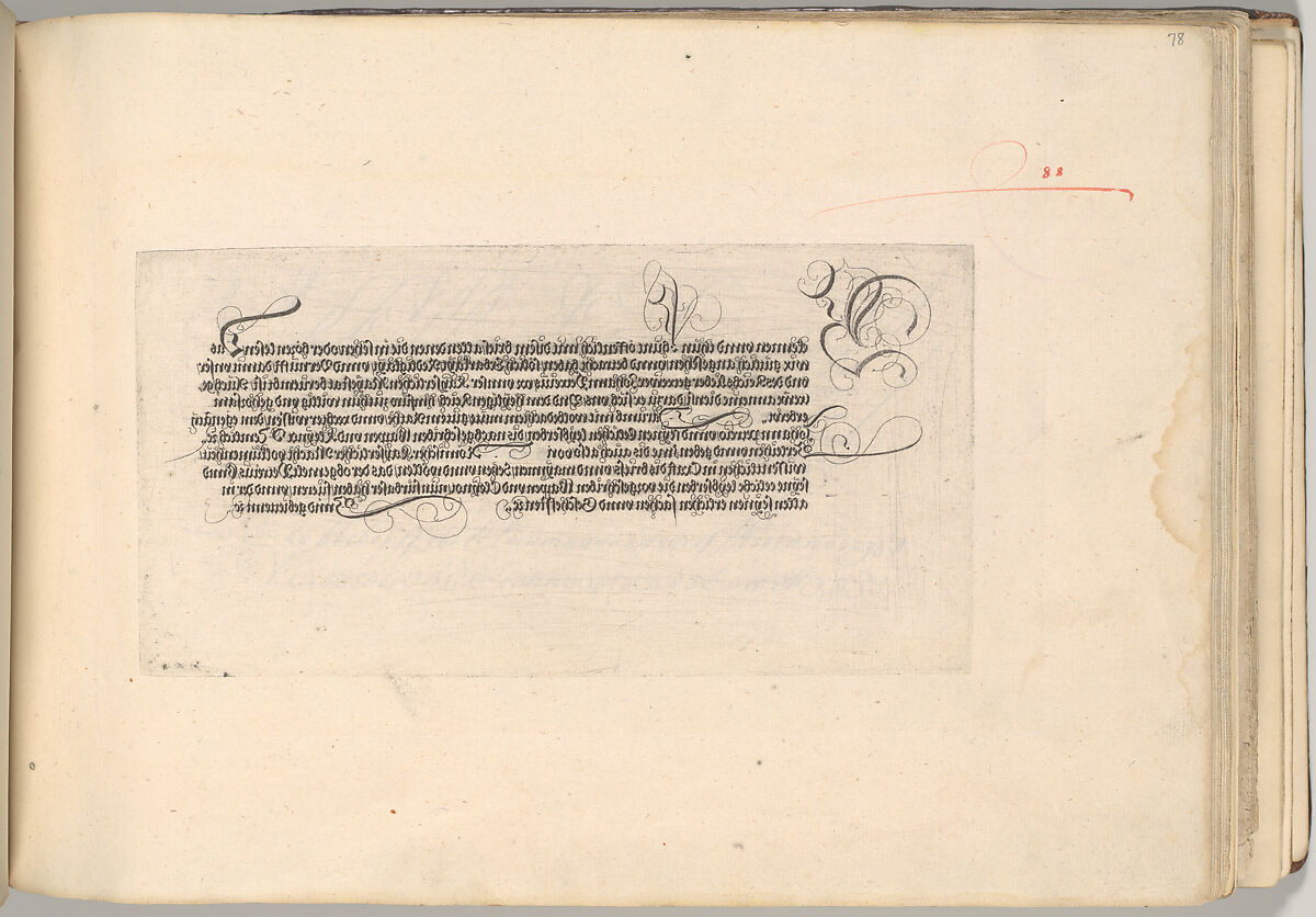 Writing Book (Eine Gute Ordnung und kurtze unterucht' [sic]), Johann Neudörffer the Elder (German, Nuremberg 1497–1563 Nuremberg), plates: etching, some hand colored, manuscript