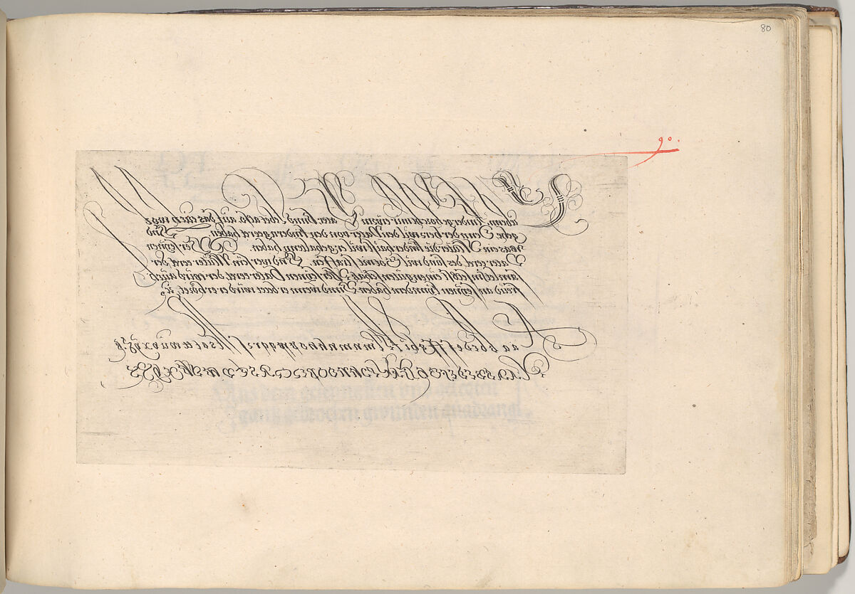 Writing Book (Eine Gute Ordnung und kurtze unterucht' [sic]), Johann Neudörffer the Elder (German, Nuremberg 1497–1563 Nuremberg), plates: etching, some hand colored, manuscript