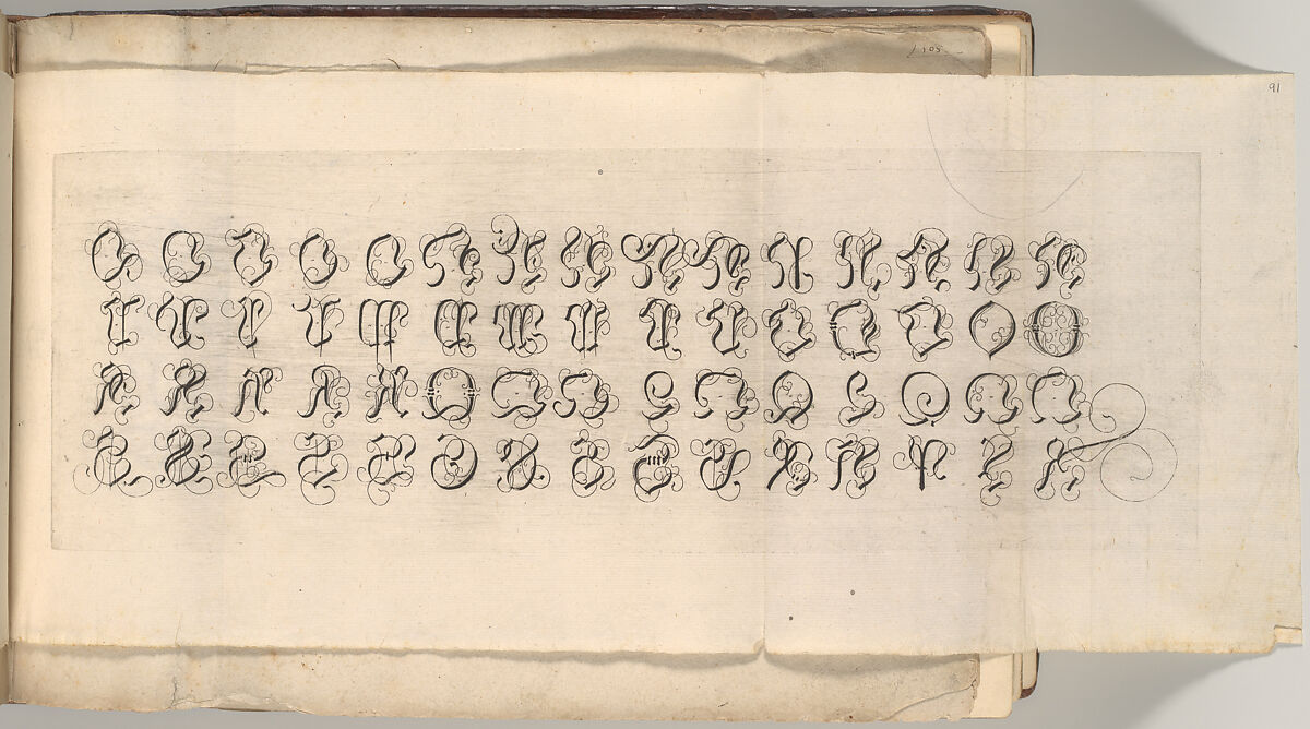 Writing Book (Eine Gute Ordnung und kurtze unterucht' [sic]), Johann Neudörffer the Elder (German, Nuremberg 1497–1563 Nuremberg), plates: etching, some hand colored, manuscript