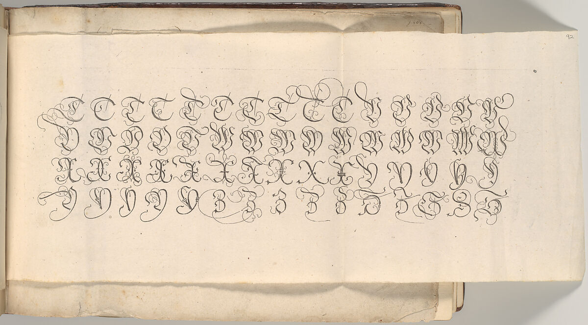 Writing Book (Eine Gute Ordnung und kurtze unterucht' [sic]), Johann Neudörffer the Elder (German, Nuremberg 1497–1563 Nuremberg), plates: etching, some hand colored, manuscript