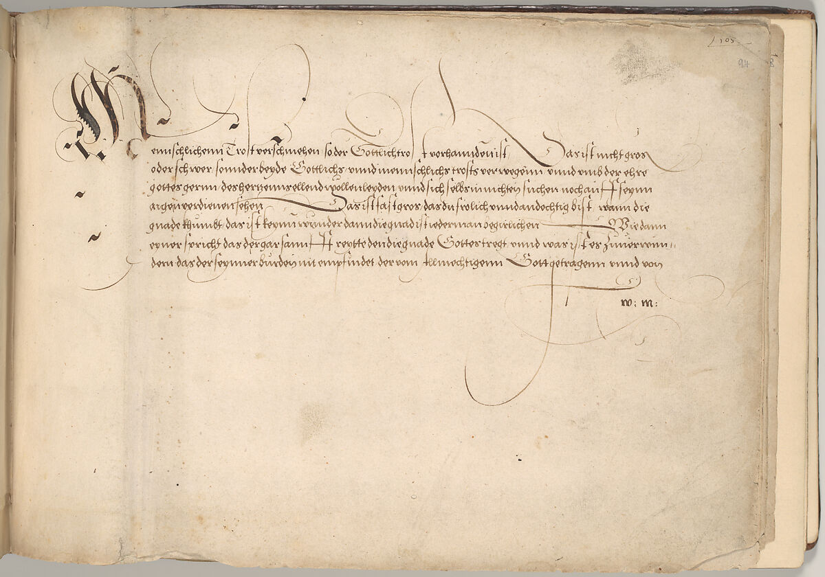 Writing Book (Eine Gute Ordnung und kurtze unterucht' [sic]), Johann Neudörffer the Elder (German, Nuremberg 1497–1563 Nuremberg), plates: etching, some hand colored, manuscript