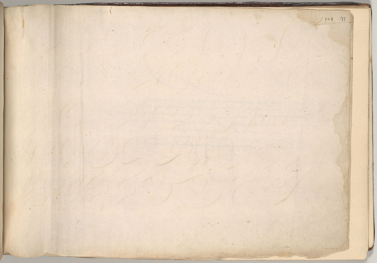 Writing Book (Eine Gute Ordnung und kurtze unterucht' [sic]), Johann Neudörffer the Elder (German, Nuremberg 1497–1563 Nuremberg), plates: etching, some hand colored, manuscript