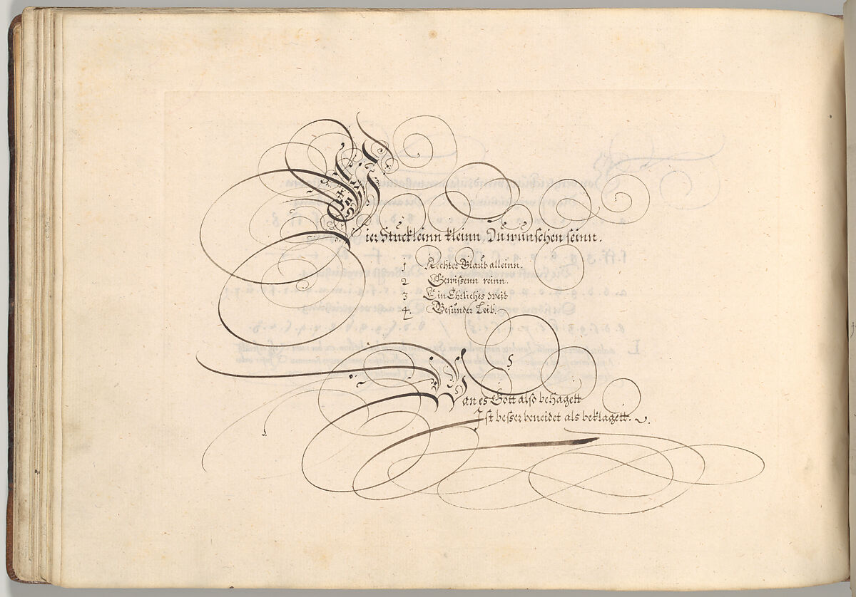 Writing Book (Eine Gute Ordnung und kurtze unterucht' [sic]), Johann Neudörffer the Elder (German, Nuremberg 1497–1563 Nuremberg), plates: etching, some hand colored, manuscript