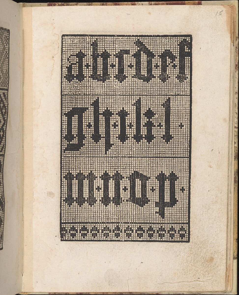Ein new getruckt model Büchli..., Johann Schönsperger the Younger (German, active 1510–30), Book printed in woodcut