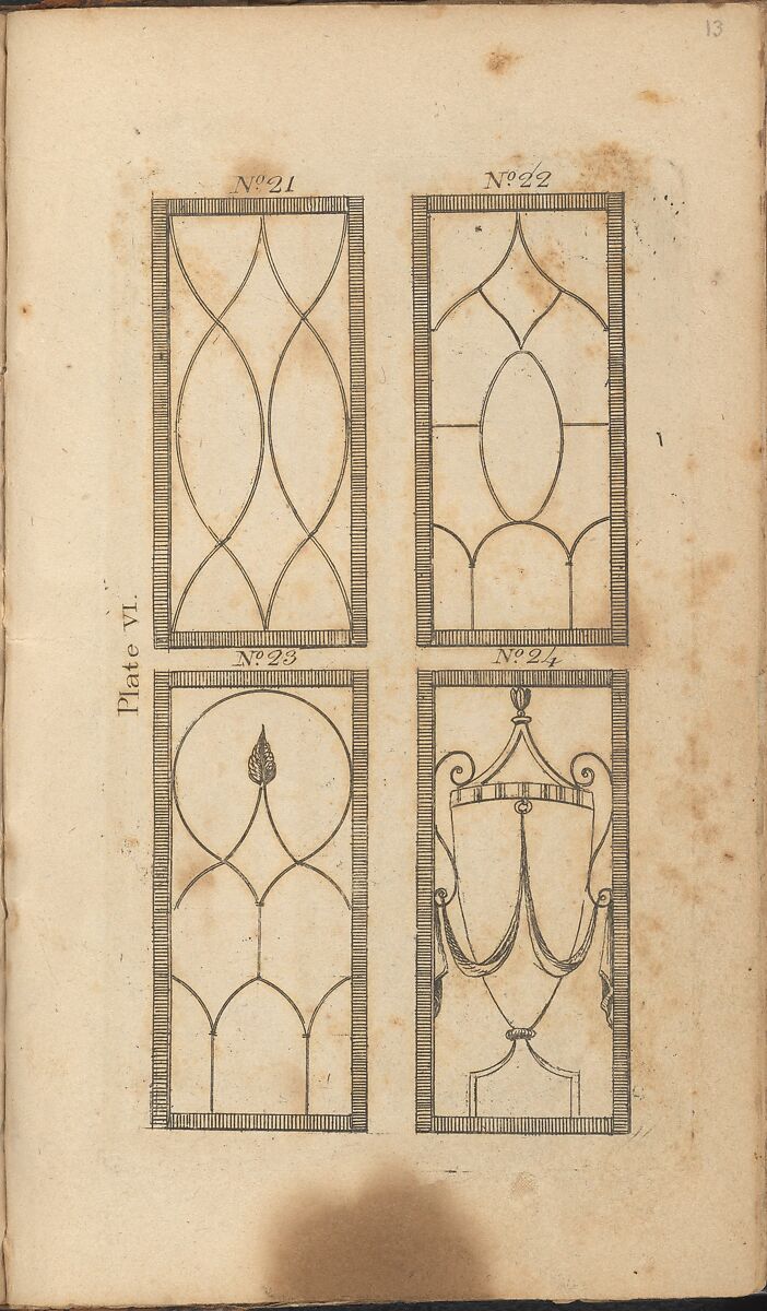 The New York Book of Prices for Manufacturing Cabinet and Chair Work, New-York Society of Cabinet Makers, Illustrations: engravings 
