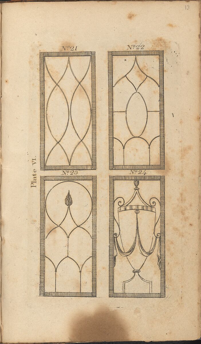 The New York Book of Prices for Manufacturing Cabinet and Chair Work, New-York Society of Cabinet Makers  American, Illustrations: engravings