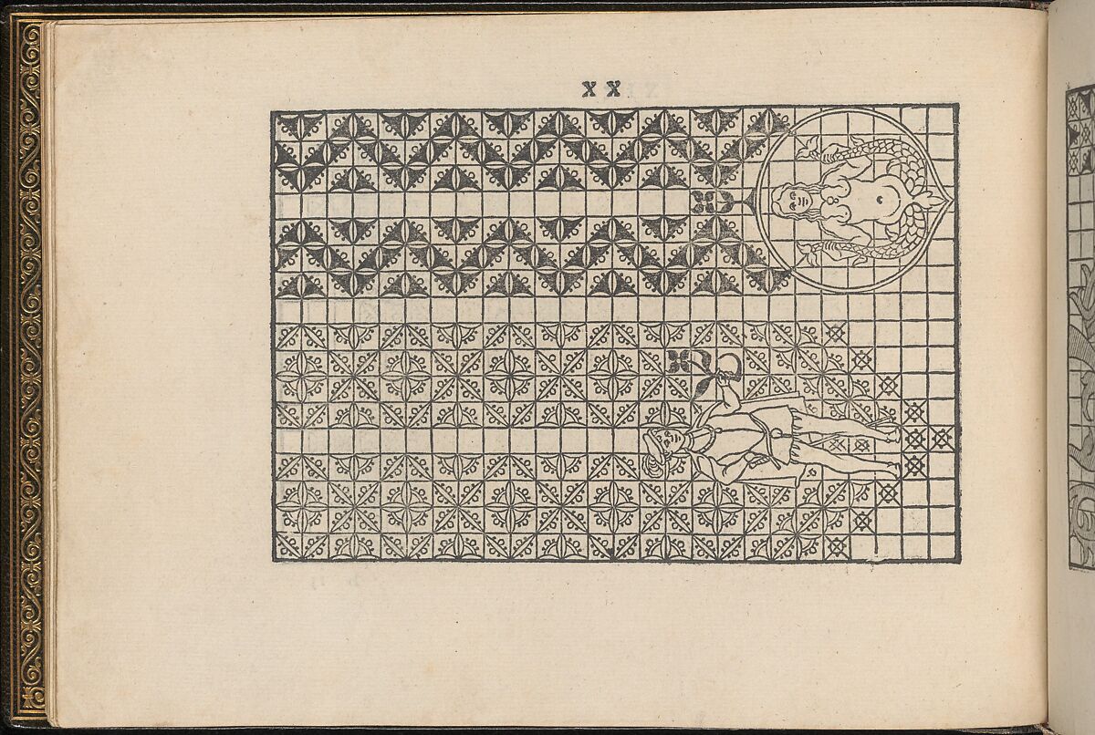 La Vera Perfettione del Disegno di varie sorti di recami, Giovanni Ostaus (Italian, active Venice ca. 1554–91)  , Venice, Woodcut