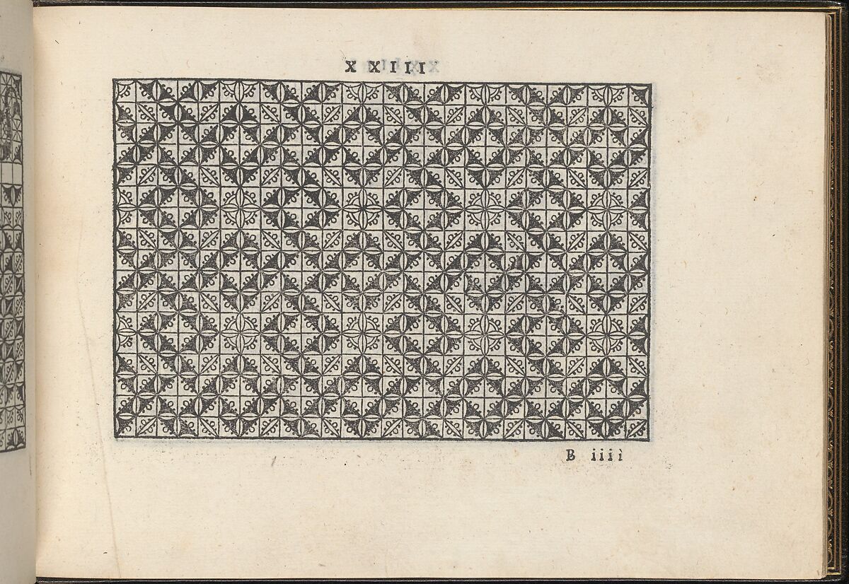 La Vera Perfettione del Disegno di varie sorti di recami, Giovanni Ostaus (Italian, active Venice ca. 1554–91)  , Venice, Woodcut