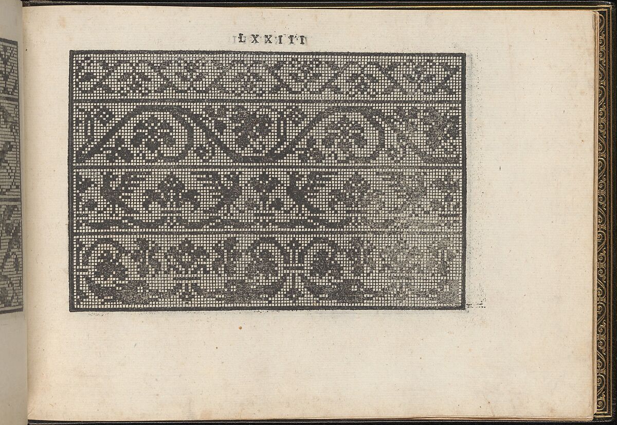 La Vera Perfettione del Disegno di varie sorti di recami, Giovanni Ostaus (Italian, active Venice ca. 1554–91)  , Venice, Woodcut