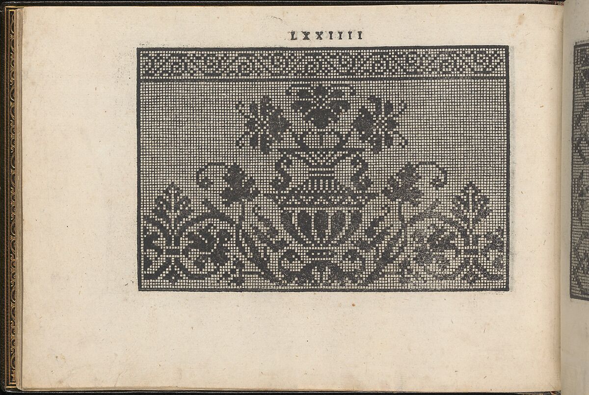 La Vera Perfettione del Disegno di varie sorti di recami, Giovanni Ostaus (Italian, active Venice ca. 1554–91)  , Venice, Woodcut