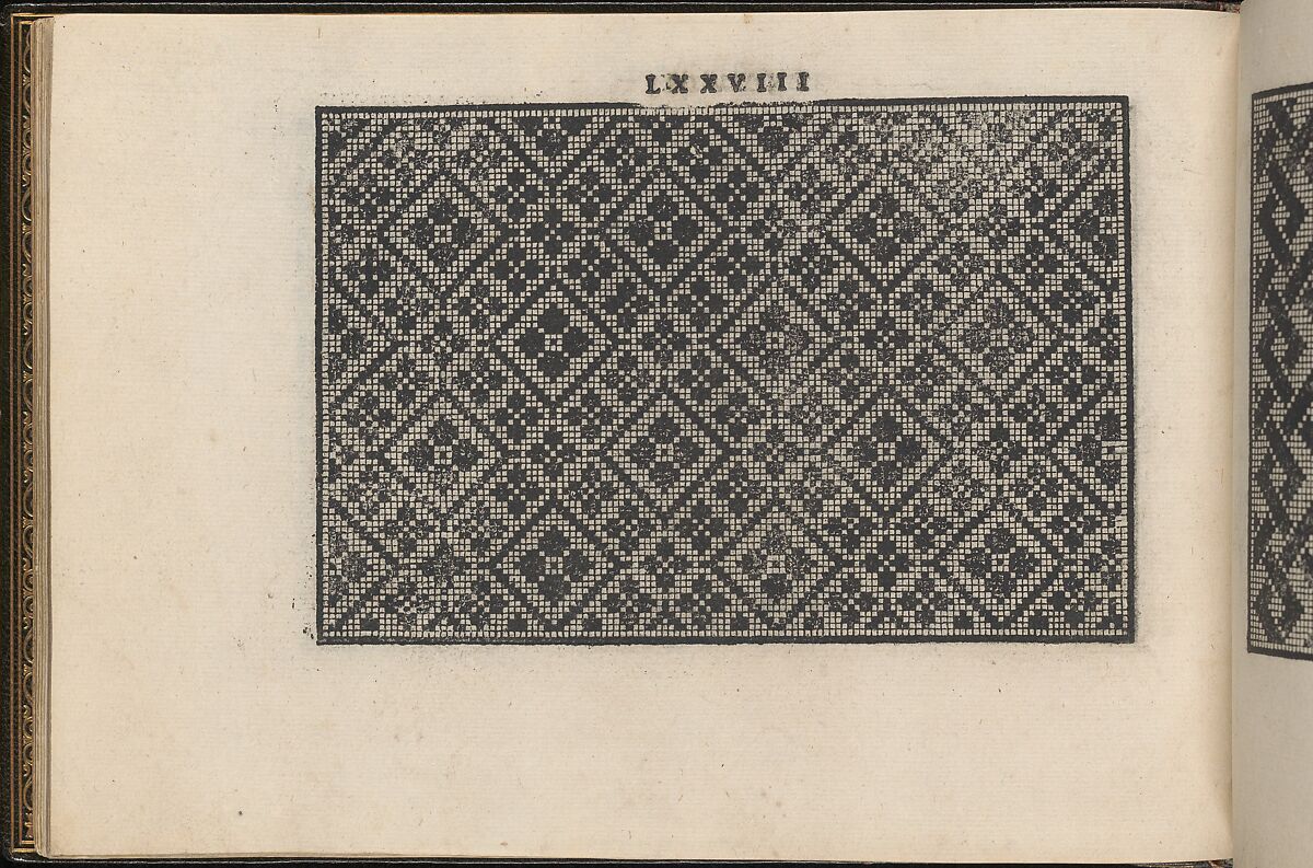 La Vera Perfettione del Disegno di varie sorti di recami, Giovanni Ostaus (Italian, active Venice ca. 1554–91)  , Venice, Woodcut