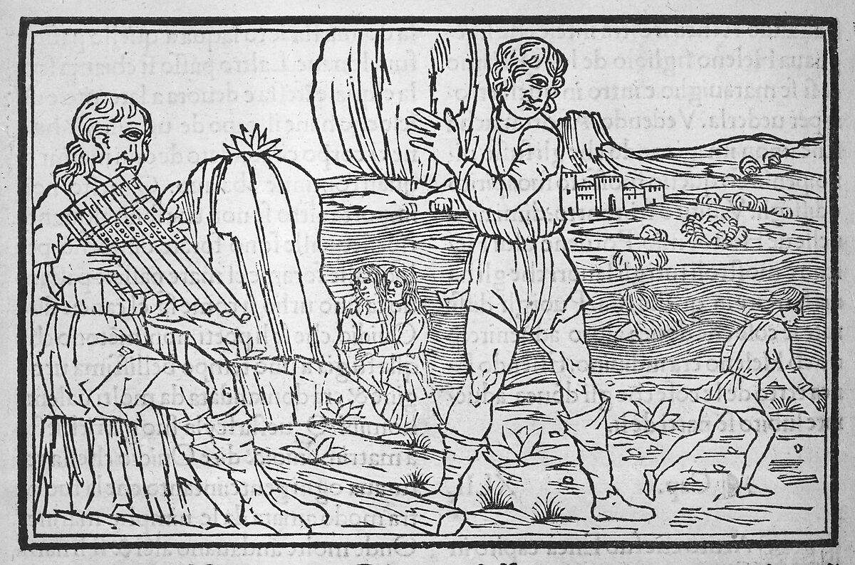 Methamorphoseos vulgare, Ovid (Roman, Sulmo 43 BCE–17 CE Tomis, Moesia), Printed book with woodcut illustrations
