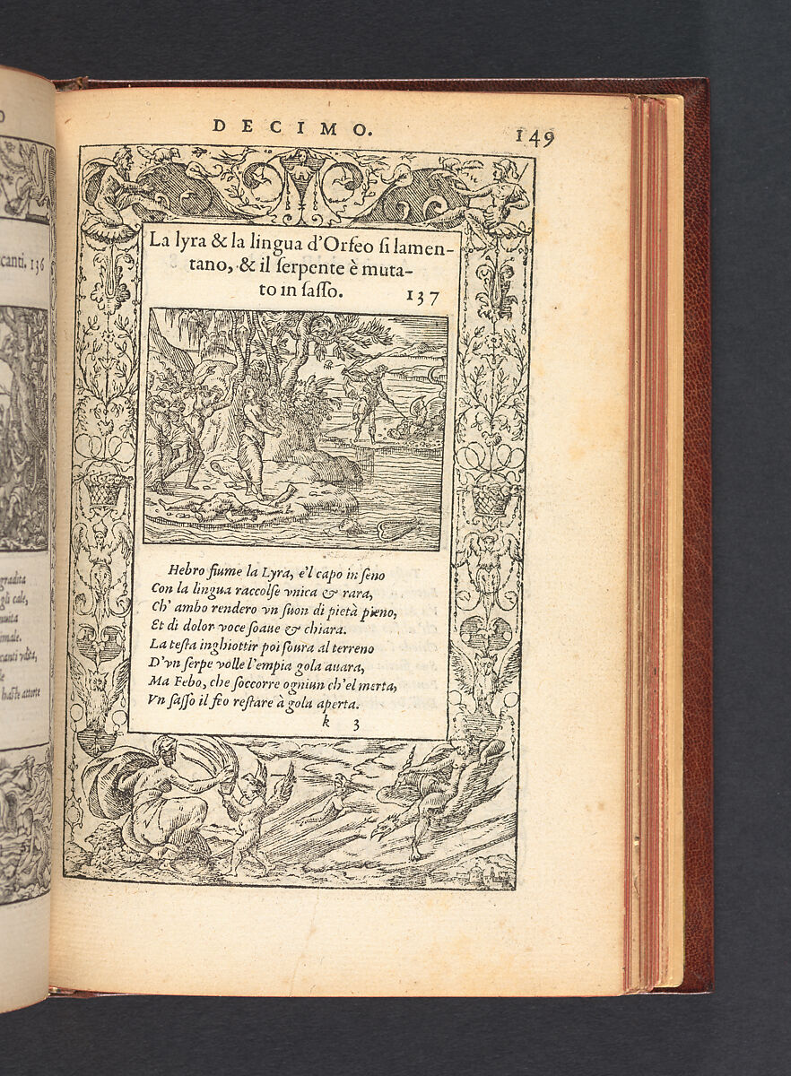 La Vita et Metamorfoseo d'Ovidio, Figurato et Abbreviato in forma d'Epigrammi, Ovid (Roman, Sulmo 43 BCE–17 CE Tomis, Moesia)