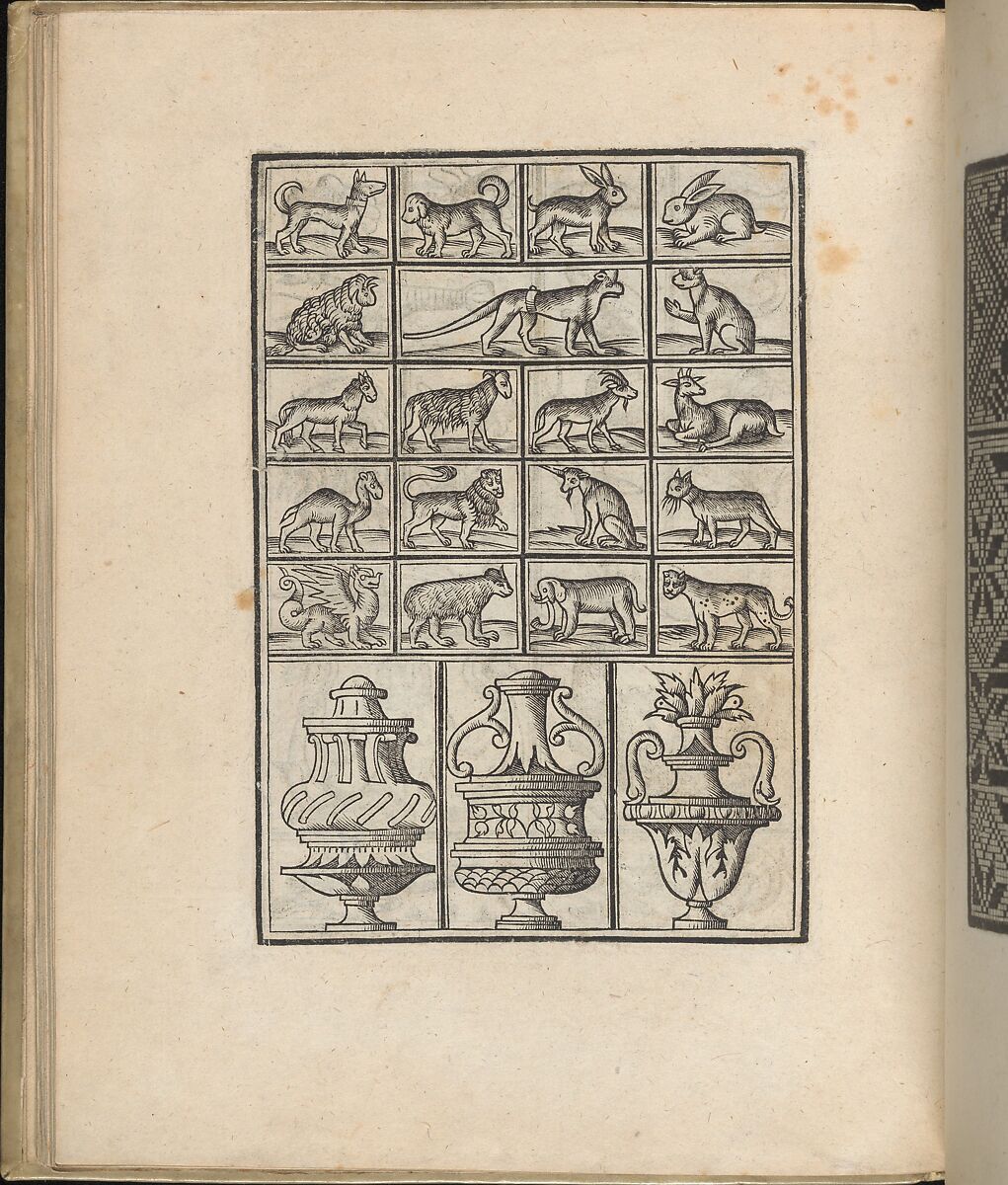 Trionfo Di Virtu. Libro Novo., Matteo Pagano (Italian, 1515–1588)  , Venice, Woodcut