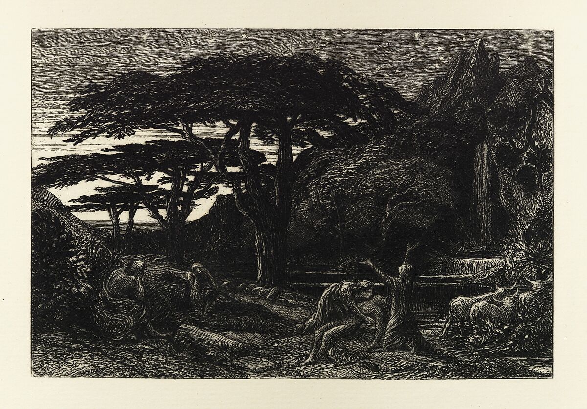 An English Version of the Eclogues of Virgil, Virgil (Roman, Andes 70 BCE–19 BCE Brundisium), Illustrations: etchings and reproductions of drawings