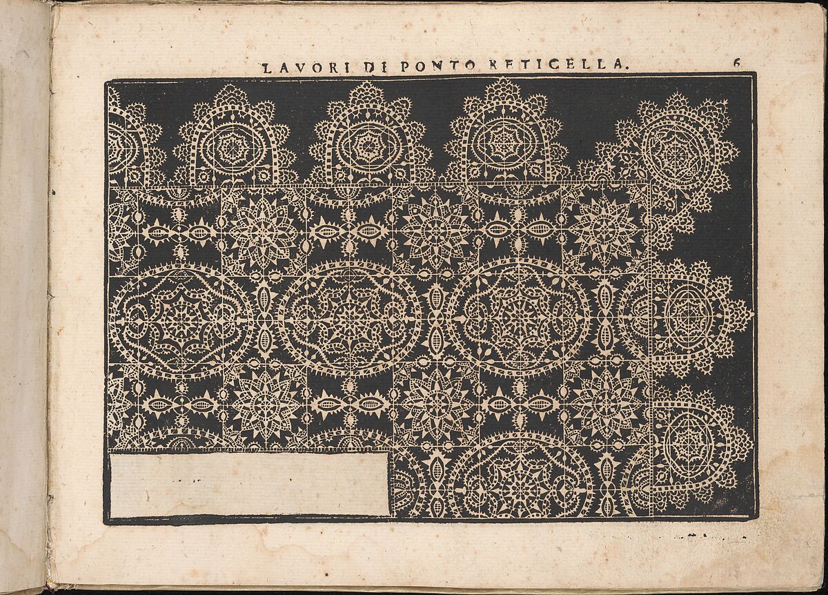 Fiore D'Ogni Virtu Per le Nobili Et Honeste Matrone, Isabella Catanea Parasole (Italian, ca. 1565/70–ca. 1625), Woodcut
