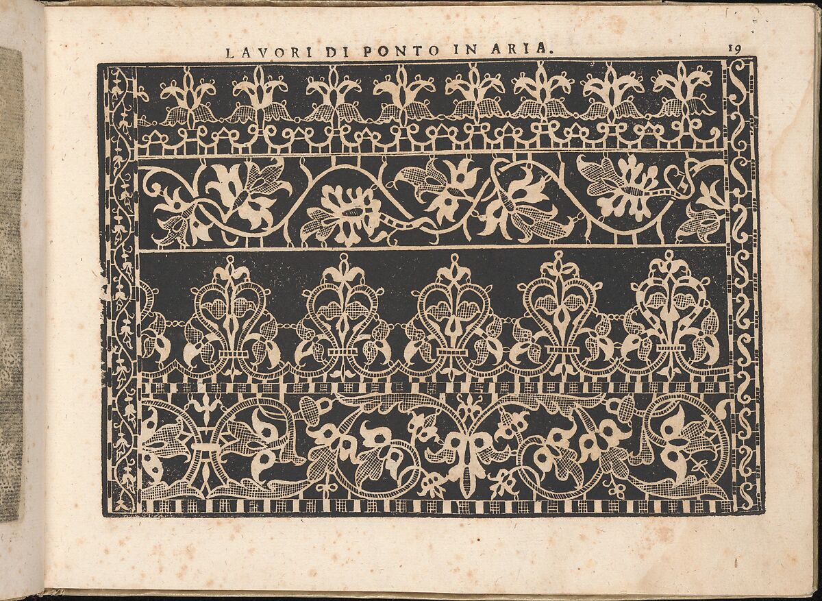 Fiore D'Ogni Virtu Per le Nobili Et Honeste Matrone, Isabella Catanea Parasole (Italian, ca. 1565/70–ca. 1625), Woodcut