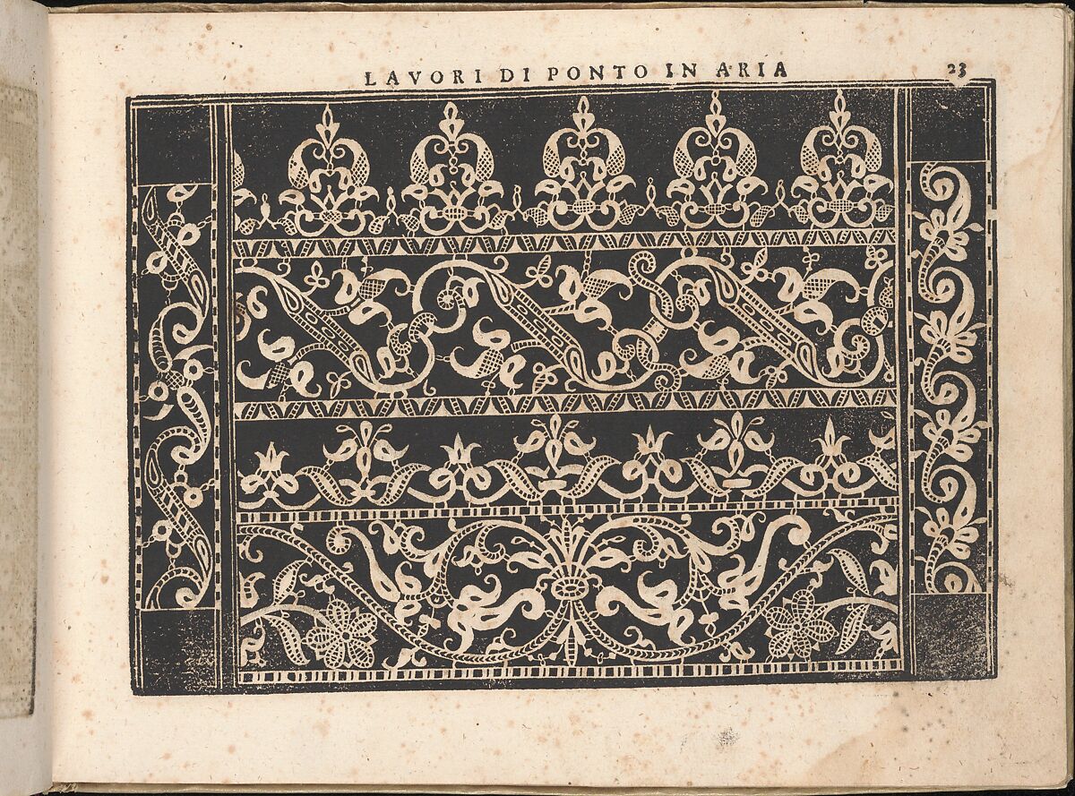 Fiore D'Ogni Virtu Per le Nobili Et Honeste Matrone, Isabella Catanea Parasole (Italian, ca. 1565/70–ca. 1625), Woodcut