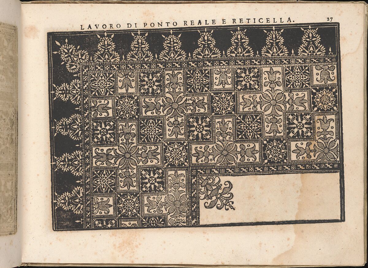 Fiore D'Ogni Virtu Per le Nobili Et Honeste Matrone, Isabella Catanea Parasole (Italian, ca. 1565/70–ca. 1625), Woodcut