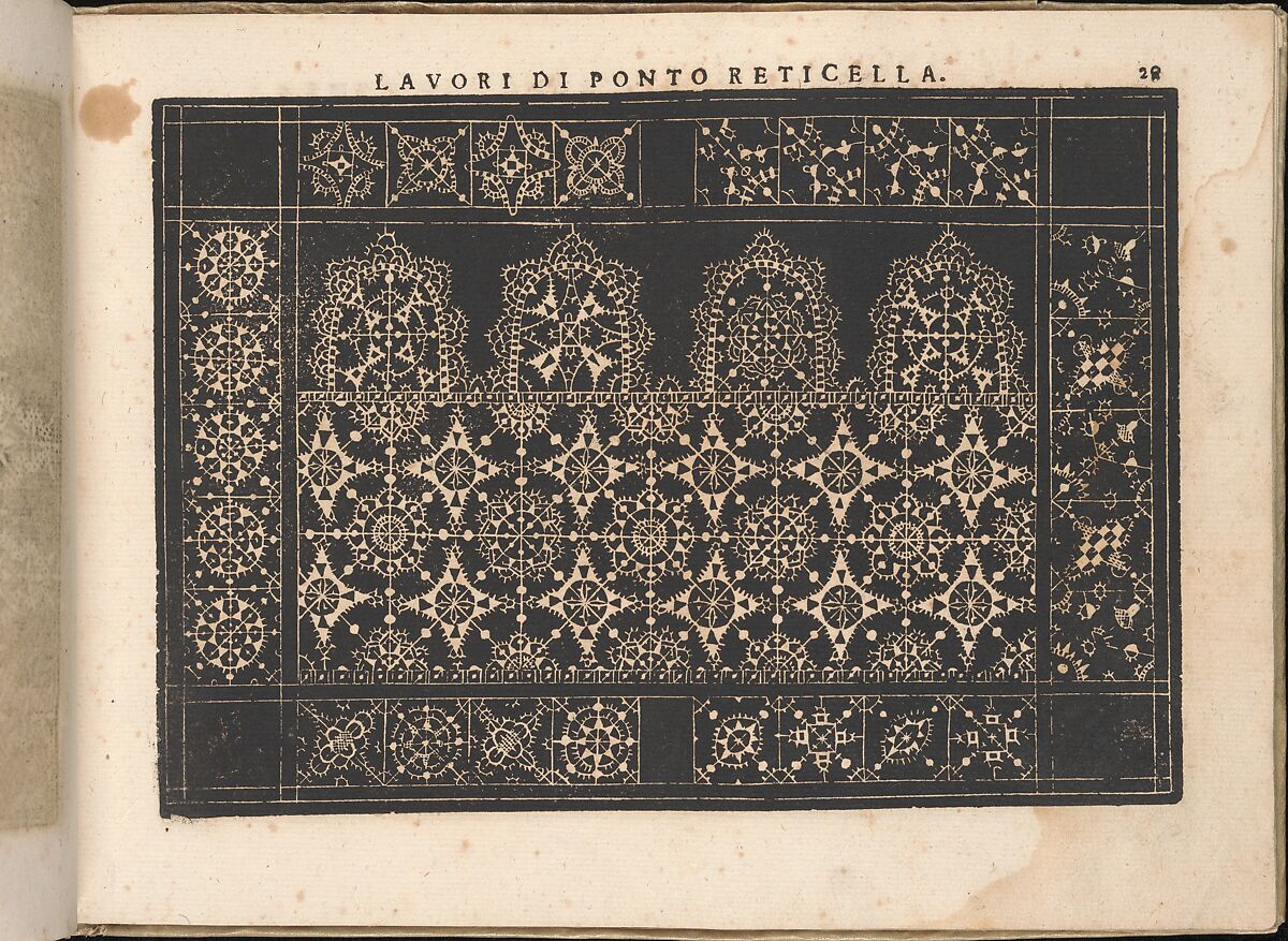 Fiore D'Ogni Virtu Per le Nobili Et Honeste Matrone, Isabella Catanea Parasole (Italian, ca. 1565/70–ca. 1625), Woodcut